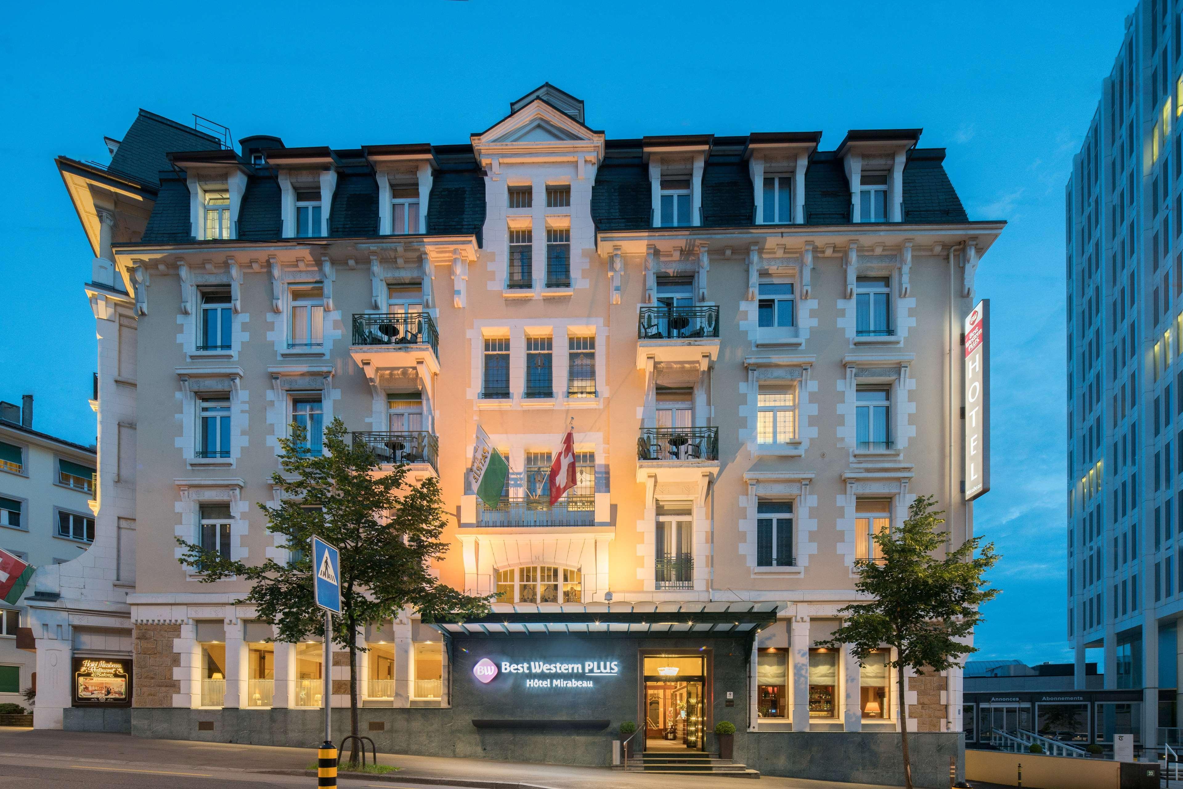 Hotel Mirabeau, BW Signature Collection, Lausanne Lozanna Zewnętrze zdjęcie